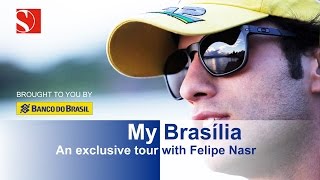 A Tour of Brasília with Felipe Nasr  Sauber F1 Team [upl. by Narud405]