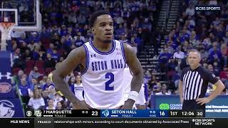 Seton Hall vs Marquette  202416  NCAAB Game [upl. by Eimiaj]