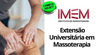 FORMAÇÃO PROFISSIONAL EM MASSOTERAPIA  TÉCNICAS DE MASSAGEM [upl. by Booth]