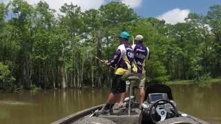 Calcasieu River Bass Fishing Summer [upl. by Sato]