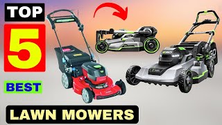 The 5 Best Lawn Mowers Of 2024 Review [upl. by Kariotta745]