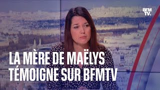 Linterview de la mère de Maëlys sur BFMTV avant louverture du procès de Nordahl Lelandais [upl. by Lisan911]