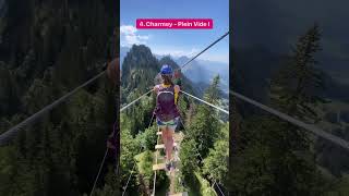 Les 5 plus belles Via Ferrata de Suisse [upl. by Inaffets]