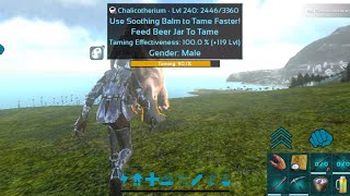 HOW TO TAME CHALICOTHERIUMARKEP55 [upl. by Hakeber]