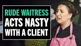 Rude Waitress Doesn’t Let Customer Order What He Wants [upl. by Sreip]