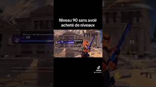 Niveau 90 sans avoir acheté de niveaux fortnite xp [upl. by Joni492]