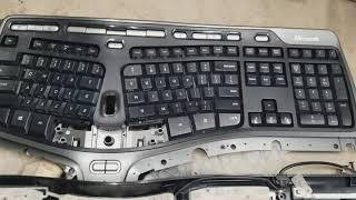 Microsoft Natural Ergonomic Keyboard 4000 wrong keys [upl. by Annirok]