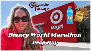 Disney World Marathon 2024 Prep Day  Fuel Shopping CARB LOADING amp Race Gear [upl. by Acimad162]