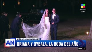 👰🤵 LA BODA DEL AÑO ORIANA SABATINI Y PAULO DYBALA RECIÉN CASADOS [upl. by Maridel]