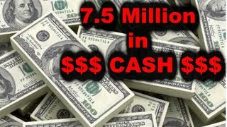 75 Million DOLLARS CASH found in California Storage Unit Wars Auction [upl. by Aissirac943]