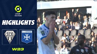 ANGERS SCO  AJ AUXERRE 1  1  Highlights  SCO  AJA  20222023 [upl. by Kenzie700]