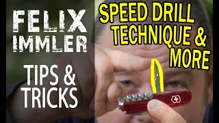 Victorinox Tips amp Tricks 1725  Speed Drill Technique amp more Reamer Tricks [upl. by Ggerg]