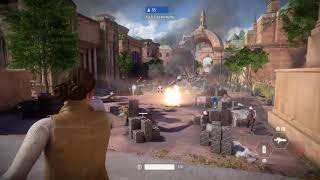 Star Wars Battlefront II Campaign Invisible gun Glitch or Jongo Phett funny moments [upl. by Eikram35]