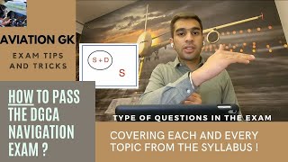 HOW TO PASS THE DGCA NAVIGATION EXAM😱😱😱 ALL TYPES OF QUESTIONS TIPS AND TRICKS COMPLETE SYLLABUS✅ [upl. by Audie]