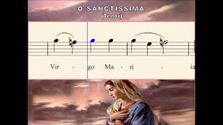 L07c O Sanctissima Tenor  for Z8Choir [upl. by Nimajeb]