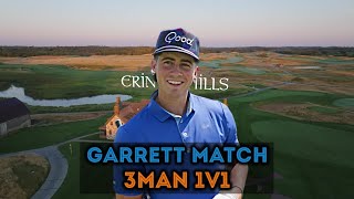 Garrett Clark 3man 1v1 Major   golf goodgood goodgoodgolf [upl. by Kimitri]