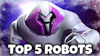 Top 5 Robots  Marvel Contest of Champions [upl. by Nimrac406]