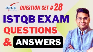 ISTQB Foundation CTFL Exam Questions and Answers Explained Part 28 [upl. by Novihs]