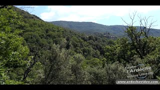 Randonnée autour de Thines Ardèche 4K [upl. by Acnalb]