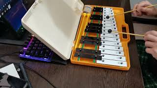 Glockenspiel  Angel AG 27K Music Class Harry Potter theme [upl. by Leonsis818]