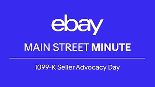 Main Street Minute  Episode 32 1099K Seller Advocacy Day [upl. by Esmeralda]