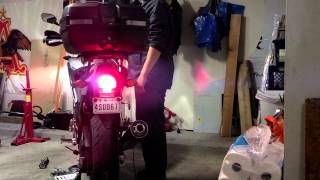 Honda NC700X Online LED Store Brake Flasher  Strobe [upl. by Yelrak]