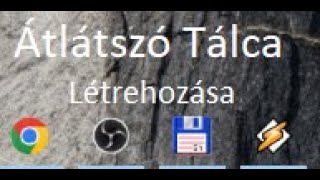 Átlátszó tálca windows 10 [upl. by Mehala]