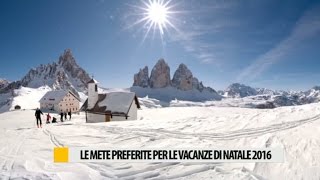 Le mete preferite per le vacanze di Natale 2016 [upl. by Arait]