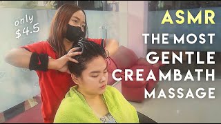 ASMR Creambath  We Found the Dreamy Hair Spa in Yogyakarta Indonesia [upl. by Llesirg]