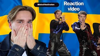 Marcus amp Martinus  UnforgettableI REACTION VIDEO I SWEDEN 🇸🇪 I EUROVISION 2024 [upl. by Ahsinav539]