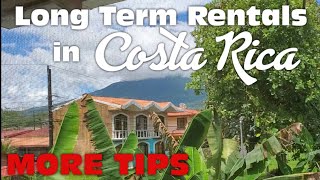 Finding Long Term Rentals in Costa Rica More Tips [upl. by Ahsinnod]