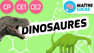 Les dinosaures  CP  CE1  CE2  Cycle 2  Questionner le monde  Sciences [upl. by Annyahs440]