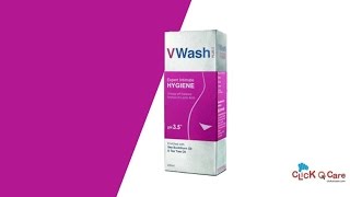 V Wash Plus Women Hygiene Product On ClickOnCare [upl. by Ailis]