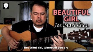 Beautiful Girl Jose Mari Chan Fingerstyle Guitar Cover with Lyrics  EdwinE [upl. by Amsab759]