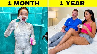 RELATIONSHIP 1 MONTH VS 1 YEAR [upl. by Mintz]