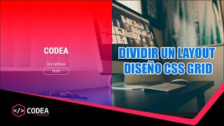 ¿Cómo dividir una pantalla en 2 divs con CSS GRID diseñar un layout 50 y 50 [upl. by Ecerahs]