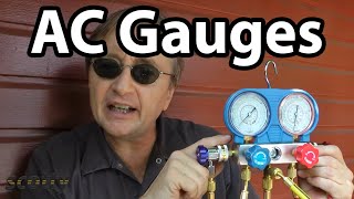 How to use AC Gauges in Your Car AC Problems [upl. by Galang973]