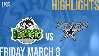 Humboldt Broncos  Battlefords North Stars March 8 2024 [upl. by Ahsyen790]