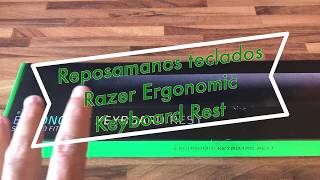 Reposamuñecas para Teclado by Razer  Razer Ergonomic Keyboard Rest [upl. by Miltie]