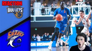 Brisbane Bullets vs Shanghai Sharks  Game Highlights  Preseason NBL25 reaction [upl. by Zantos444]