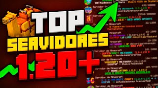 🛑 TOP 10 Mejores Servidores de Minecraft 120  121 del 2024😲No Premium  PremiumJAVA BEDROCK [upl. by Lede]