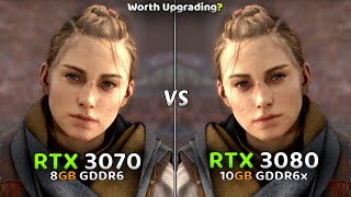 RTX 3070 vs RTX 3080  Test In 10 Games at 4K🔥  How Big Is The Difference [upl. by Akiemahs]