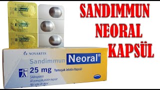 Sandımmun Neoral Kapsül Nedir Niçin Kullanılır Nasıl Kullanılır Yan Etkileri Nelerdir [upl. by Rici]