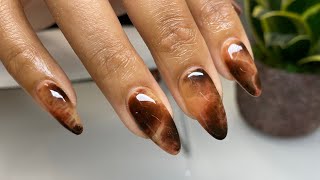 HOW TO Tortoise Shell Nails [upl. by Ened940]