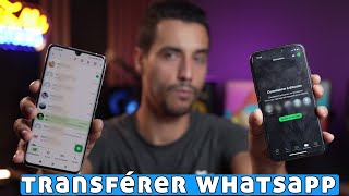 100 Succès Comment transférer WhatsApp diPhone vers Android2024 [upl. by Drusi460]