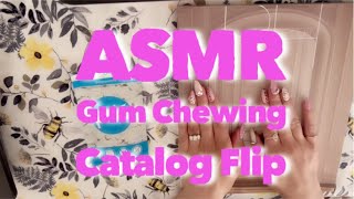 ASMR Gum Chewing Furniture Catalog Flip Quiet Whisper Glossy Pages 😌📖🍬🛋️🛏️🪑 [upl. by Aihsekat]