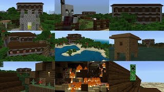 TOP 10 MANSION SEEDS for MINECRAFT BEDROCK EDITION Pocket Edition Xbox One Switch W10 [upl. by Caesaria427]