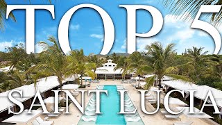 TOP 5 BEST allinclusive resorts in SAINT LUCIA Caribbean 2023 PRICES REVIEWS INCLUDED [upl. by Orofselet]