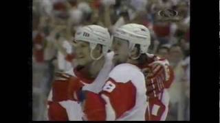 1998 Playoffs Dal  Det  Game 4 Highlights CBC [upl. by Tace]