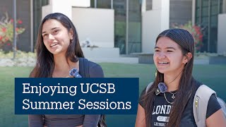 We asked What is your favorite aspect of Summer Sessions at UCSB [upl. by Komara]